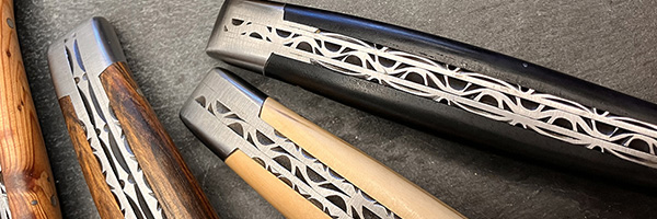 Couteaux laguiole double platine